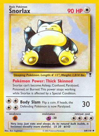 Snorlax (64/110) [Legendary Collection]-1