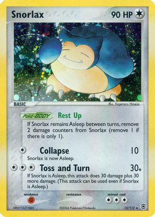 Snorlax (15/112) [EX: FireRed & LeafGreen]-1