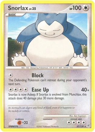 Snorlax (37/130) [Diamond & Pearl: Base Set]-1