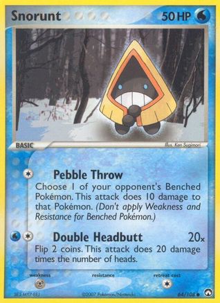 Snorunt (64/108) [EX: Power Keepers]-1