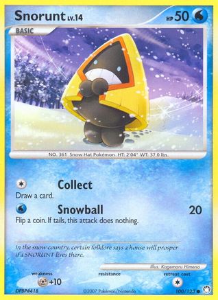 Snorunt (100/123) [Diamond & Pearl: Mysterious Treasures]-1