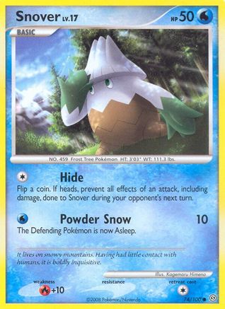 Snover (74/100) [Diamond & Pearl: Stormfront]-1