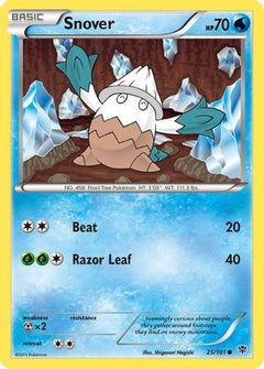 Snover (25/101) [Black & White: Plasma Blast]-1