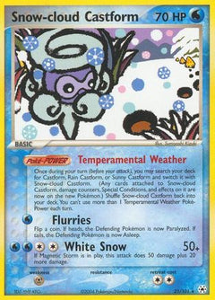 Snow-cloud Castform (25/101) [EX: Hidden Legends]-1