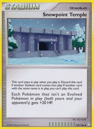Snowpoint Temple (134/146) [Diamond & Pearl: Legends Awakened]-1