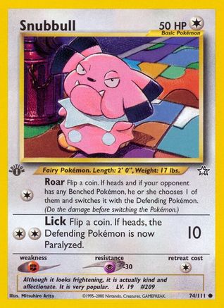Snubbull (74/111) [Neo Genesis Unlimited]-1