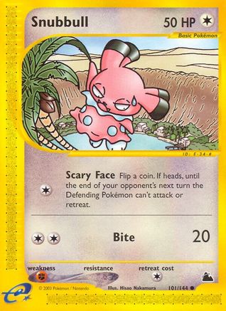 Snubbull (101/144) [Skyridge]-1