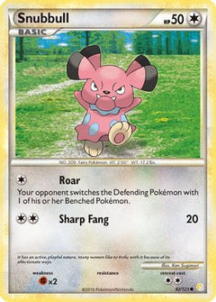Snubbull (82/123) [HeartGold & SoulSilver: Base Set]-1
