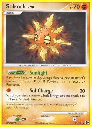 Solrock (85/106) [Diamond & Pearl: Great Encounters]-1