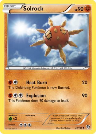 Solrock (74/135) [Black & White: Plasma Storm]-1