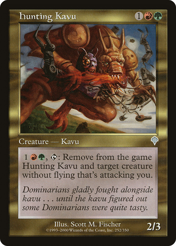 Hunting Kavu [Invasion]-1