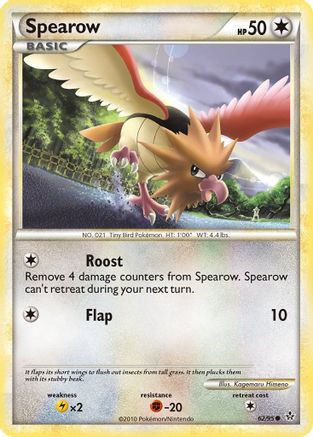 Spearow (62/95) [HeartGold & SoulSilver: Unleashed]-1