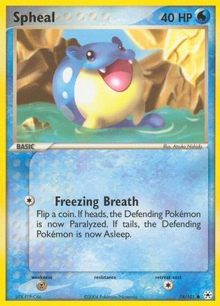Spheal (74/101) [EX: Hidden Legends]-1