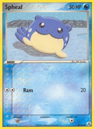 Spheal (65/92) [EX: Legend Maker]-1