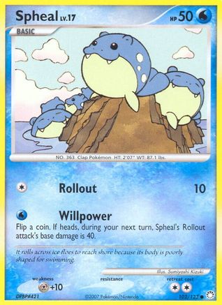 Spheal (102/123) [Diamond & Pearl: Mysterious Treasures]-1