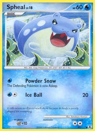 Spheal (82/111) [Platinum: Rising Rivals]-1