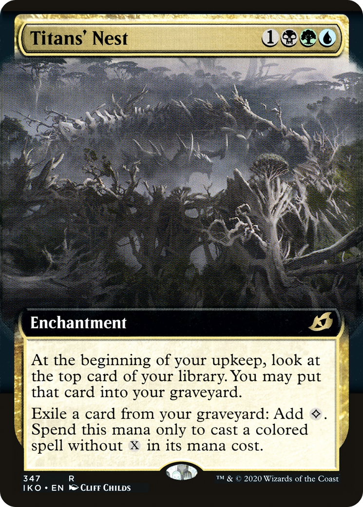 Titans' Nest (Extended Art) [Ikoria: Lair of Behemoths]-1