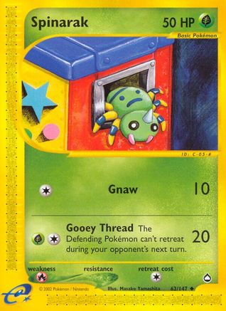 Spinarak (62/147) [Aquapolis]-1
