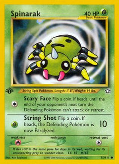 Spinarak (75/111) [Neo Genesis Unlimited]-1