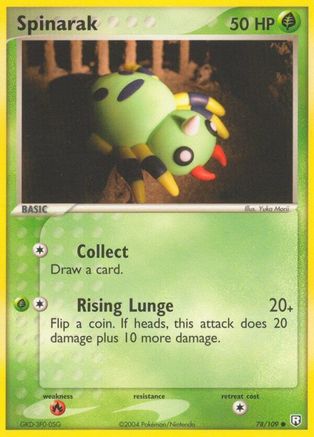 Spinarak (78/109) [EX: Team Rocket Returns]-1