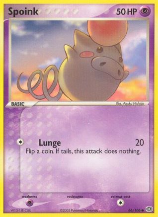 Spoink (66/106) [EX: Emerald]-1