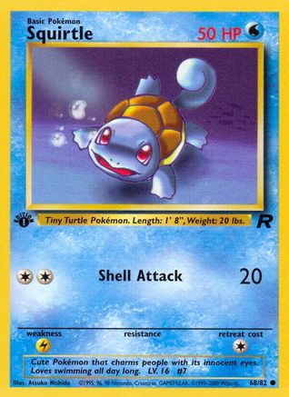 Squirtle (68/82) [Team Rocket Unlimited]-1