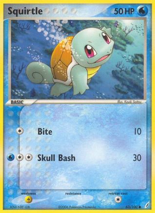 Squirtle (63/100) [EX: Crystal Guardians]-1