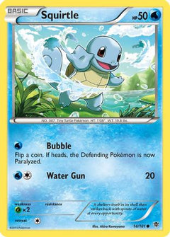 Squirtle (14/101) [Black & White: Plasma Blast]-1