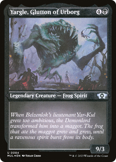 Yargle, Glutton of Urborg (Foil Etched) (MUL-084) - Multiverse Legends Foil-1