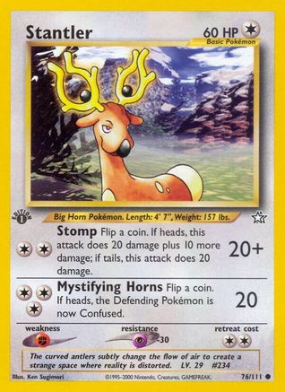 Stantler (76/111) [Neo Genesis Unlimited]-1