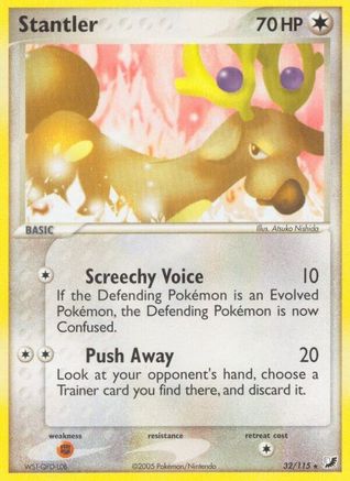 Stantler (32/115) (Stamped) [EX: Unseen Forces]-1