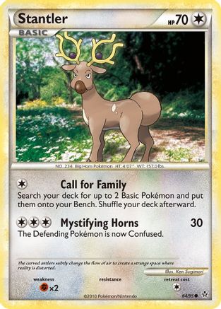 Stantler (64/95) [HeartGold & SoulSilver: Unleashed]-1
