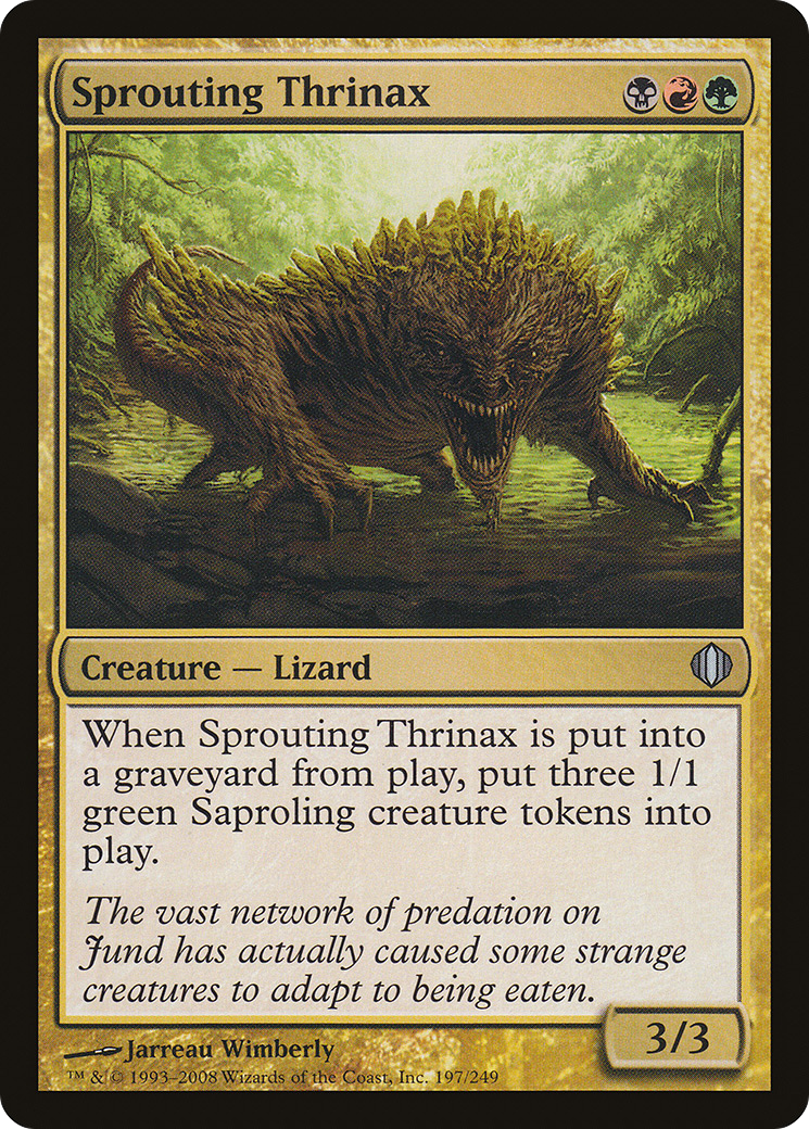 Sprouting Thrinax [Shards of Alara]-1
