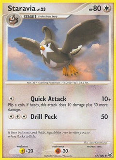 Staravia (47/100) [Diamond & Pearl: Majestic Dawn]-1