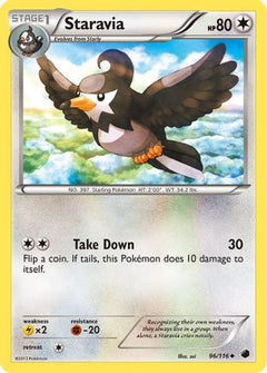 Staravia (96/116) [Black & White: Plasma Freeze]-1