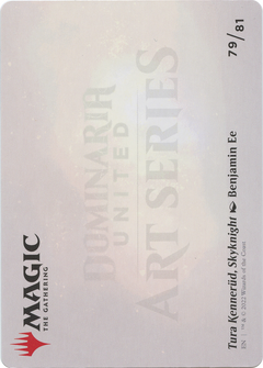 Tura Kennerüd, Skyknight // Tura Kennerüd, Skyknight (ADMU-079) - Dominaria United Art Series (Borderless)-2