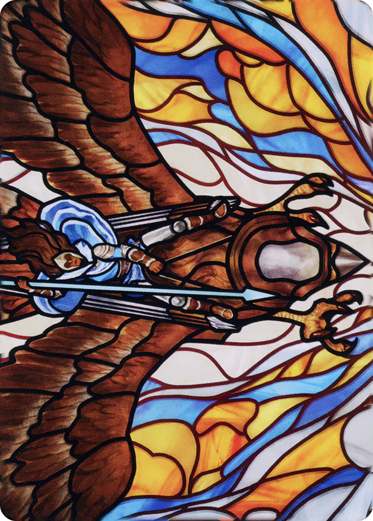 Tura Kennerüd, Skyknight // Tura Kennerüd, Skyknight (ADMU-079) - Dominaria United Art Series (Borderless)-1