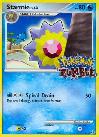 Starmie (5/16) [Pokémon Rumble]-1