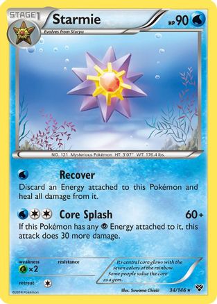 Starmie (34/146) [XY: Base Set]-1