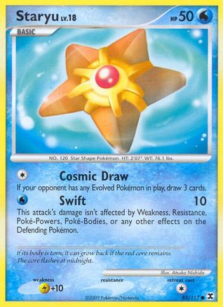 Staryu (83/111) [Platinum: Rising Rivals]-1