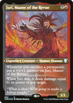 Juri, Master of the Revue (Etched) [Commander Legends]-1