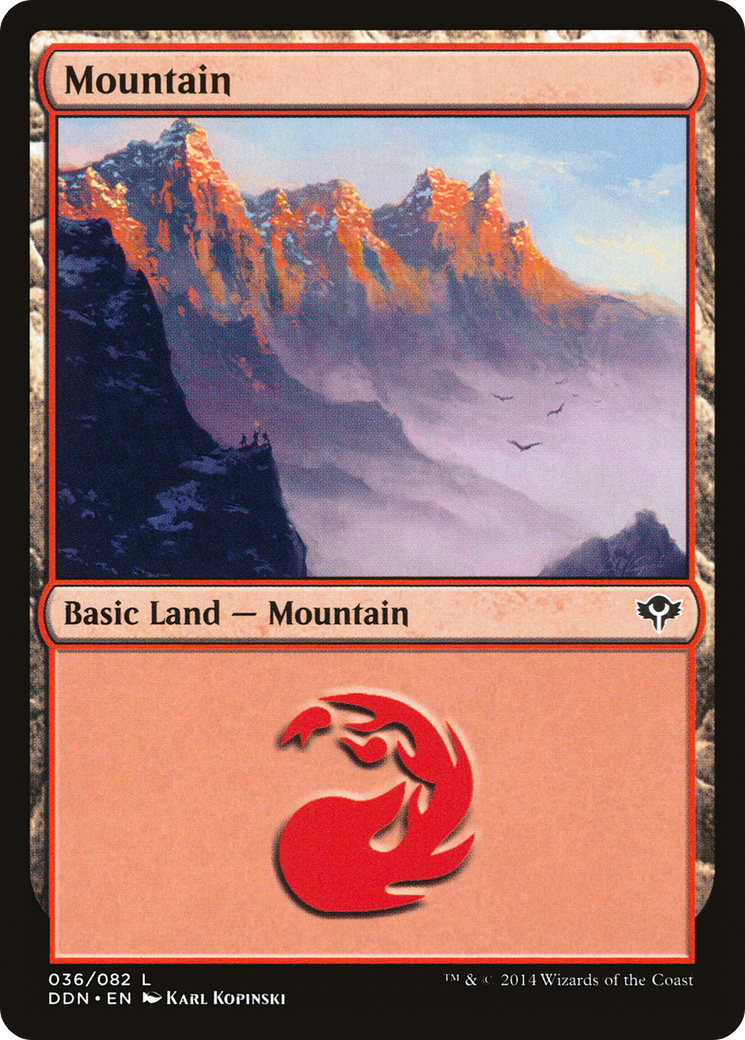 Mountain (36) [Duel Decks: Speed vs. Cunning]-1