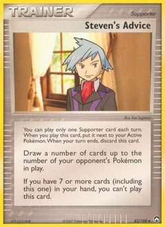 Steven's Advice (83/108) [EX: Power Keepers]-1