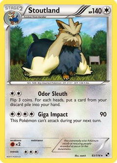 Stoutland (83/114) [Black & White: Base Set]-1