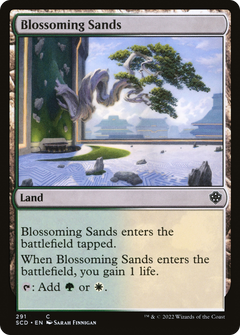 Blossoming Sands [Starter Commander Decks]-1