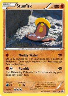 Stunfisk (83/113) [Black & White: Legendary Treasures]-1
