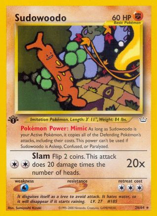 Sudowoodo (26/64) [Neo Revelation 1st Edition]-1