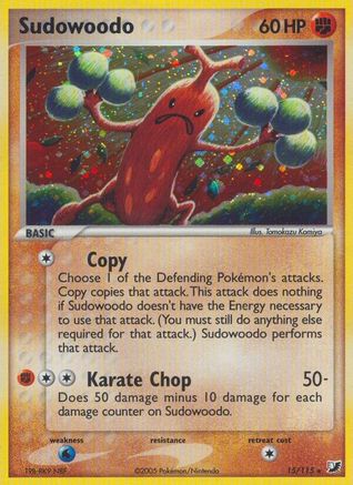 Sudowoodo (15/115) (Stamped) [EX: Unseen Forces]-1