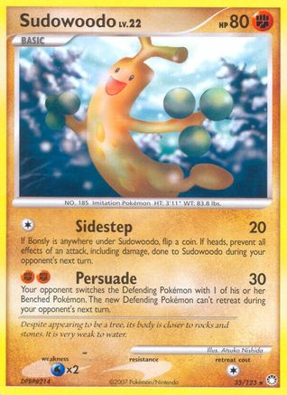 Sudowoodo (35/123) [Diamond & Pearl: Mysterious Treasures]-1