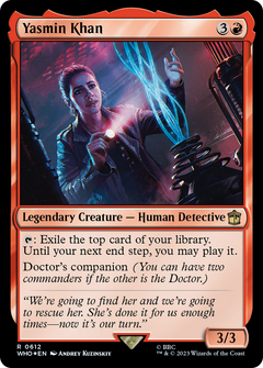 Yasmin Khan (Surge Foil) (WHO-612) - Doctor Who Foil-1